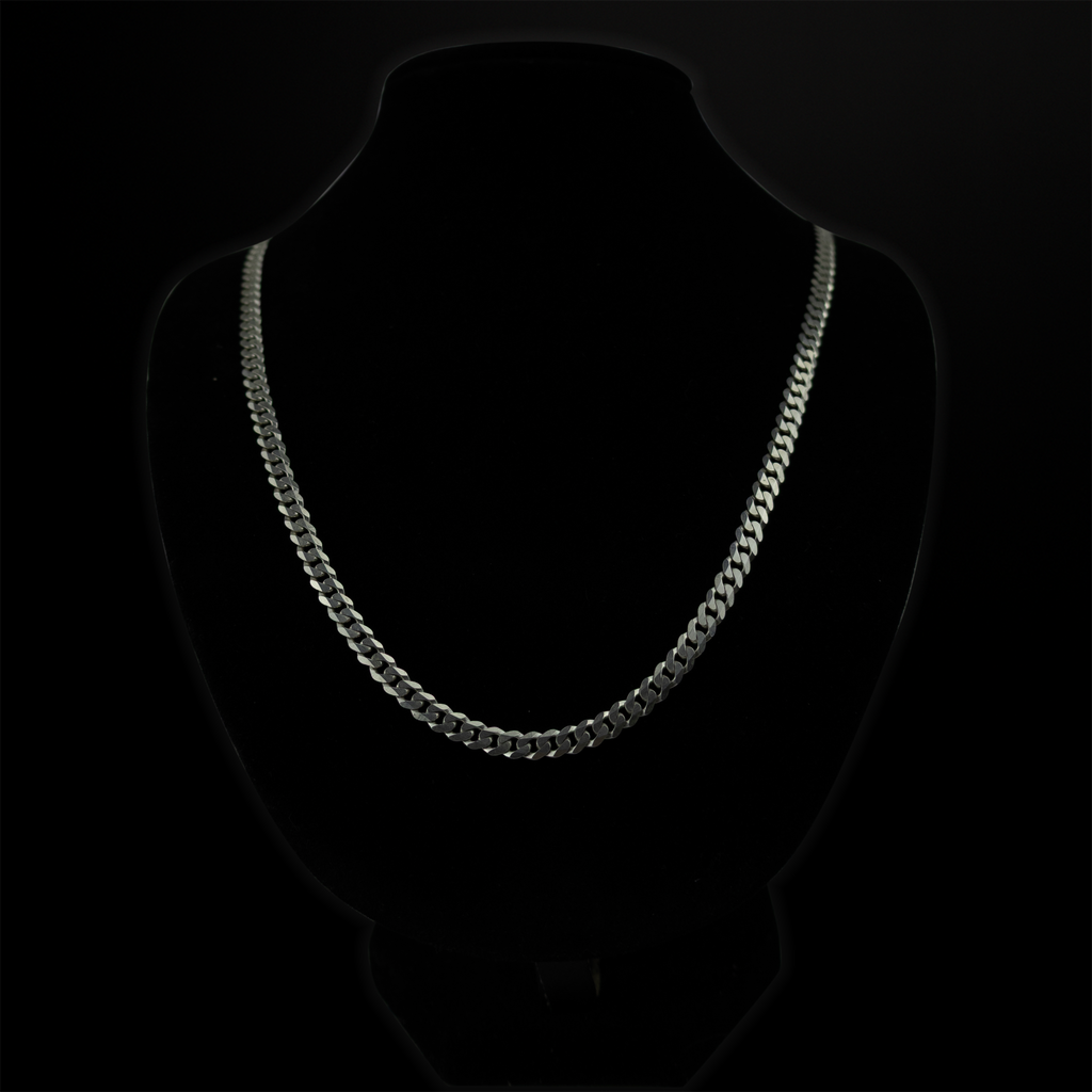 CADENA CUBAN LINK DE 4 MILIMETROS